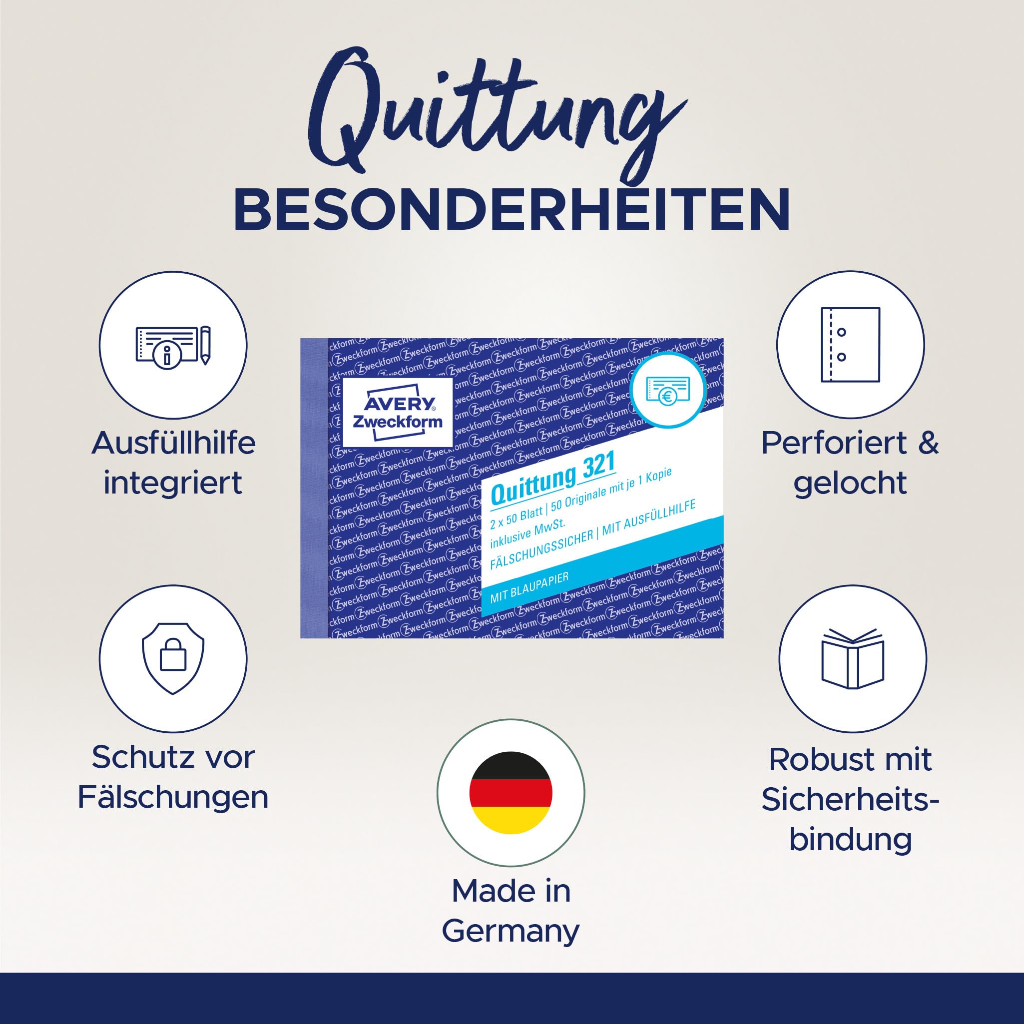 avery-zweckform-321-quittungsblock-a6-quer-2x50-blatt-wei image 2