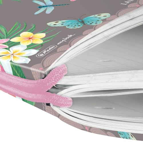 herlitz-my-book-flex-notizheft-a4-ladylike-butterflies-2-x-40-blatt-kariert-lini image 7