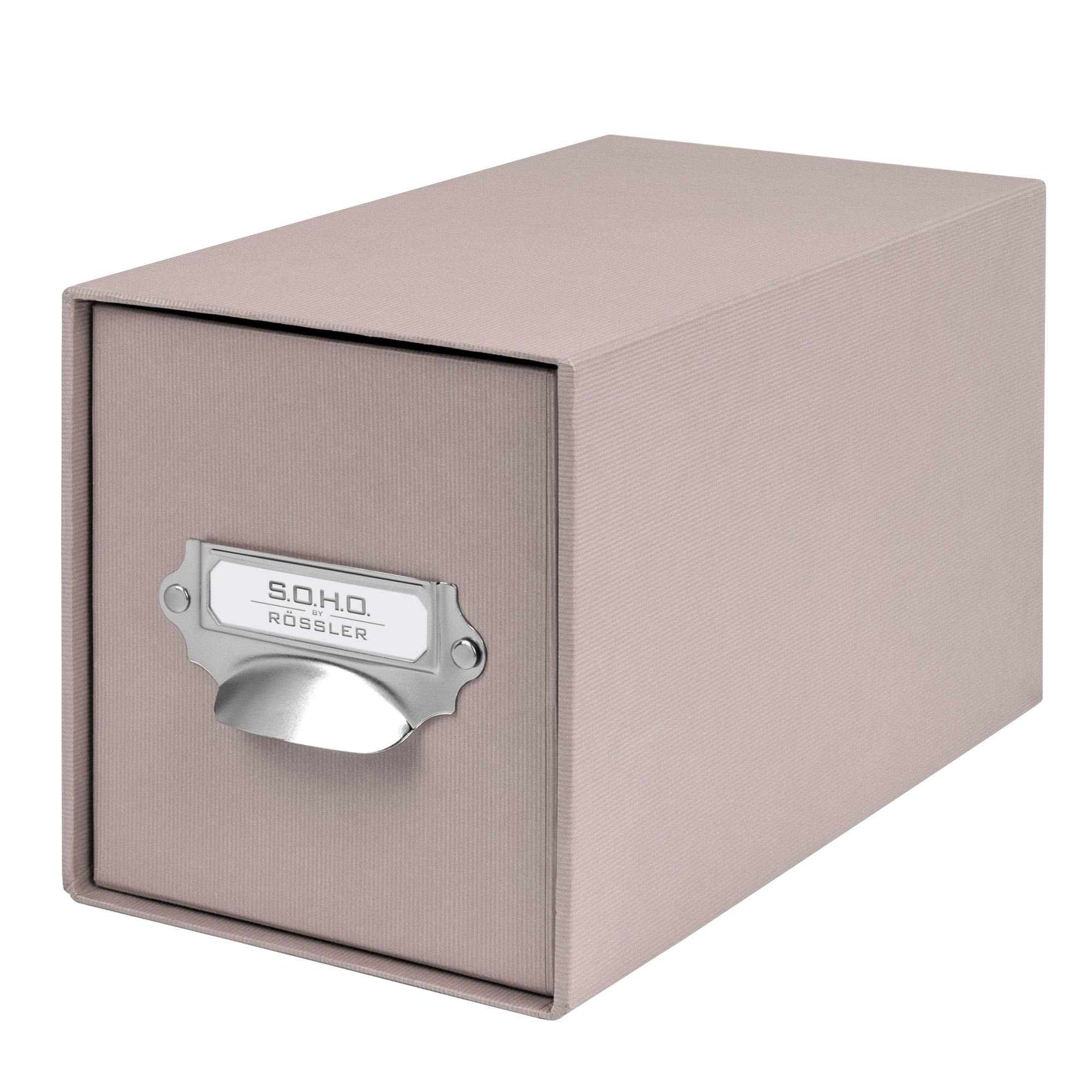 r-ssler-s-o-h-o-schubladenbox-a6-f-r-cds-fotos-taupe image 1