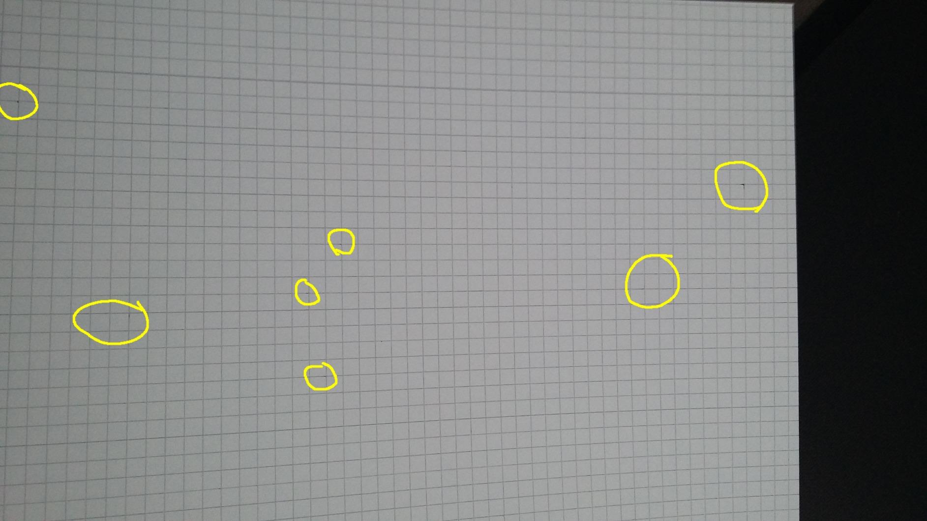 Spirale verbogen angekommen
