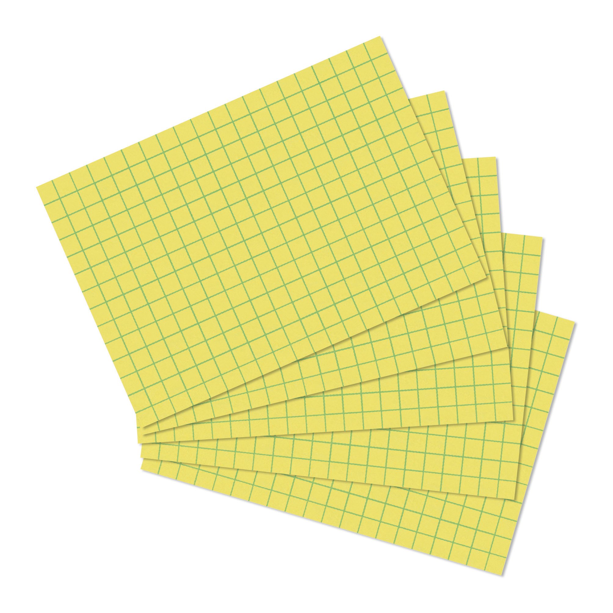 herlitz-karteikarten-a6-kariert-gr-n-170-g-m-100-st-ck image 5