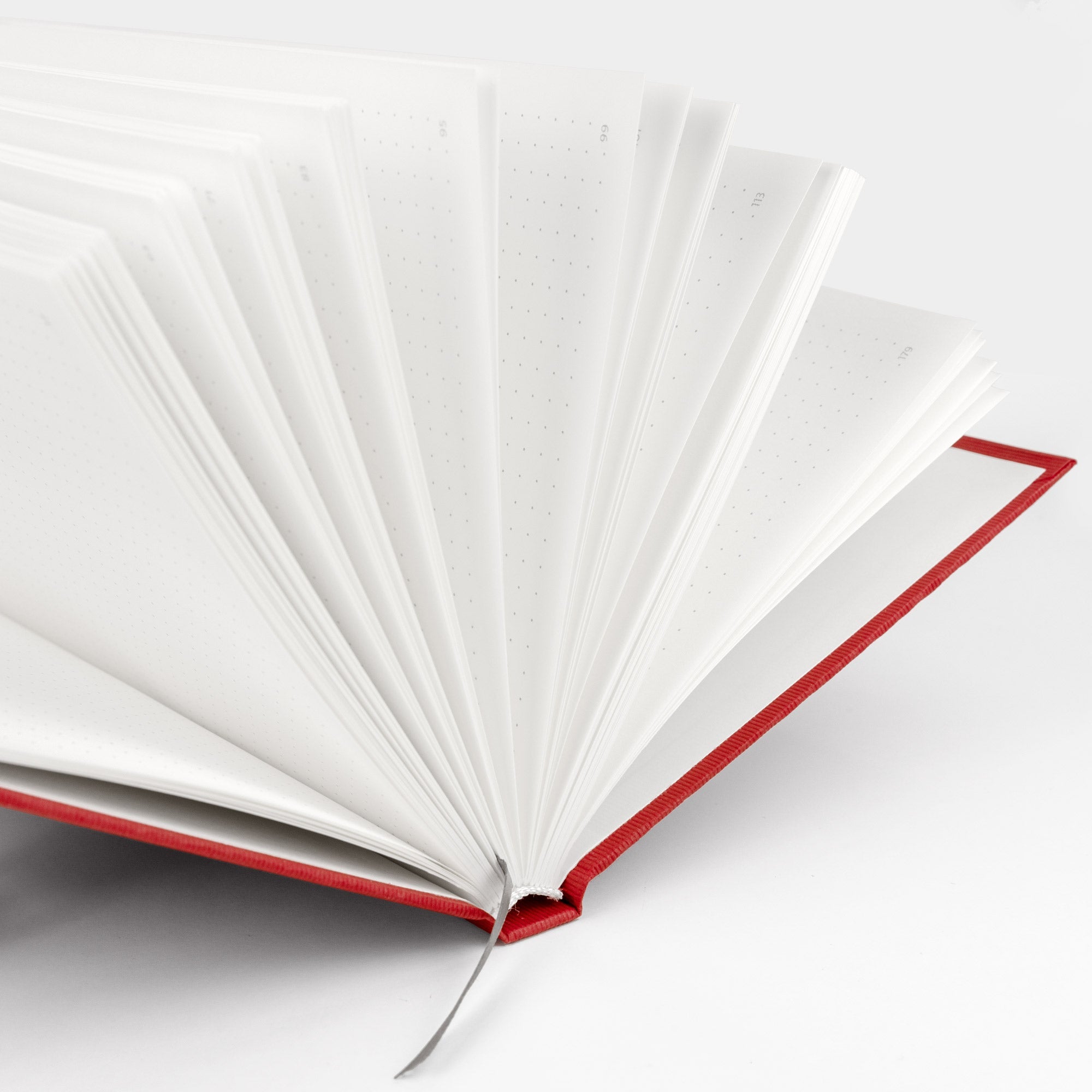 r-ssler-s-o-h-o-notizbuch-a5-hardcover-dotted-grid-mit-leseb-ndchen-rot image 3