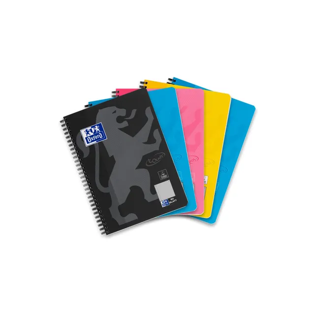 oxford-touch-collegeblock-b5-kariert-mit-rand-5-st-ck-sortiert image 1