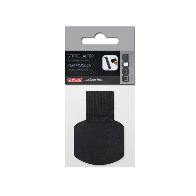 herlitz-stiftehalter-my-book-flex-schwarz-zum-kleben image 1