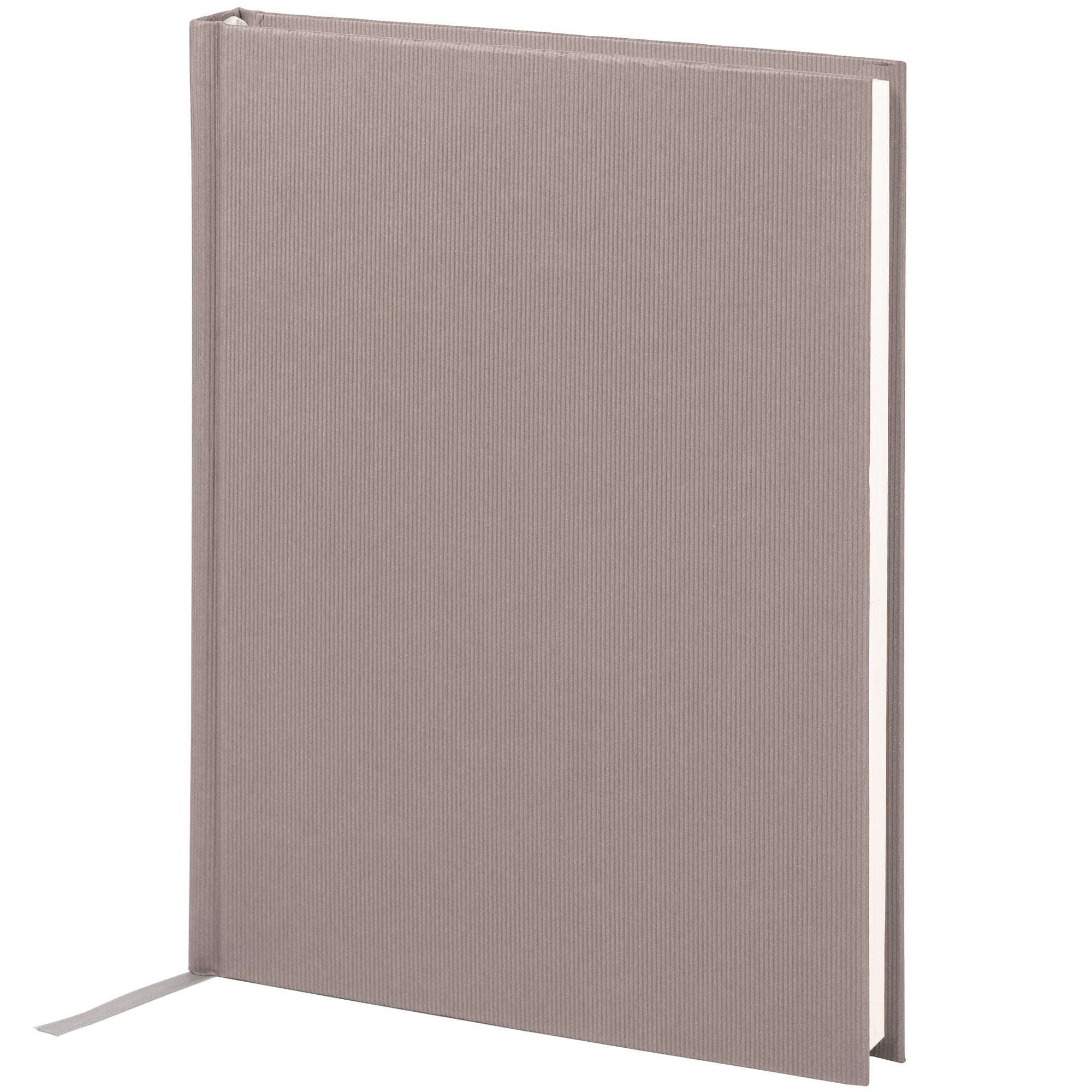 r-ssler-s-o-h-o-notizbuch-a5-hardcover-punktkariert-taupe-mit-leseb-ndchen image 1