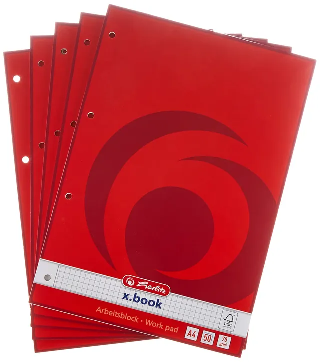 herlitz-arbeitsblock-x-book-a4-kariert-sonderlineatur-mit-beschriftungsfeldern-5 image 1