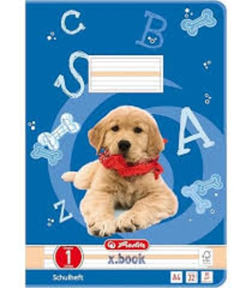 herlitz-x-book-arbeitsblock-a4-lineatur-1-50-blatt-5er-pack image 1