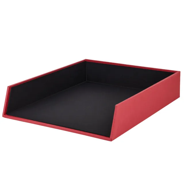 r-ssler-s-o-h-o-ablagekorb-briefablage-a4-rot image 1