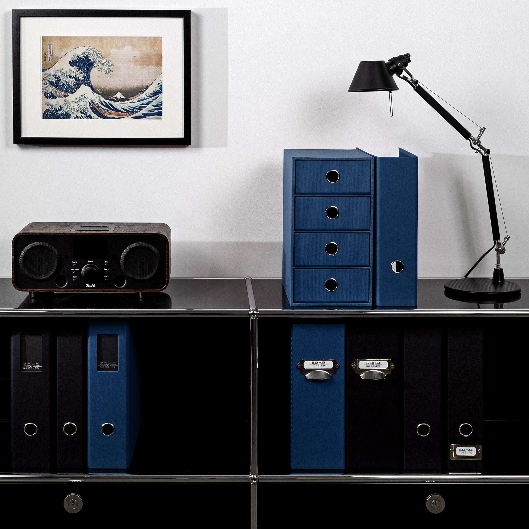r-ssler-s-o-h-o-schubladenbox-a5-din-lang-4-f-cher-navy-blau image 8