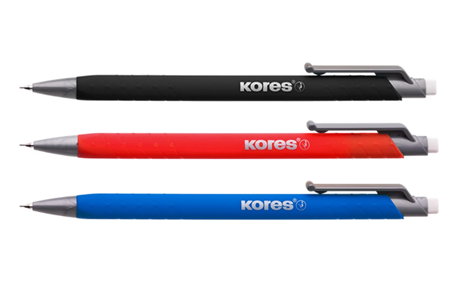 kores-m2-grafitos-druckbleistift-bb99920-set-3-farben-sortiert-inkl-minen image 2