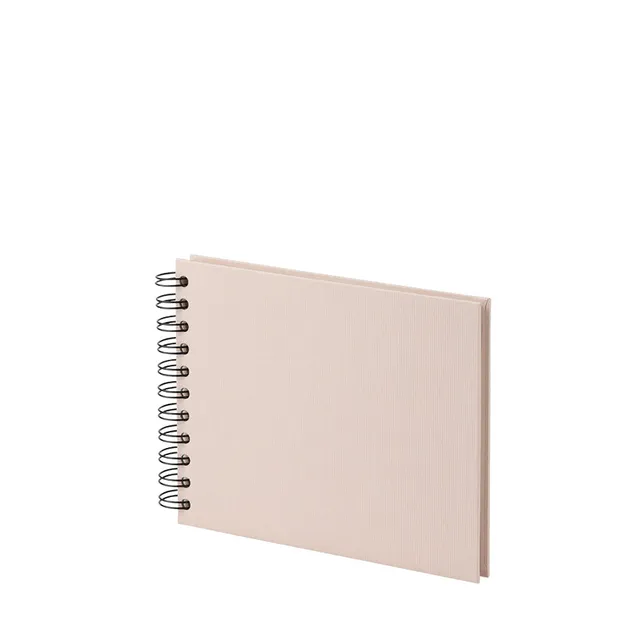 r-ssler-s-o-h-o-spiral-fotoalbum-blanko-19-5x14-5-cm-40-seiten-powder-rosa image 1