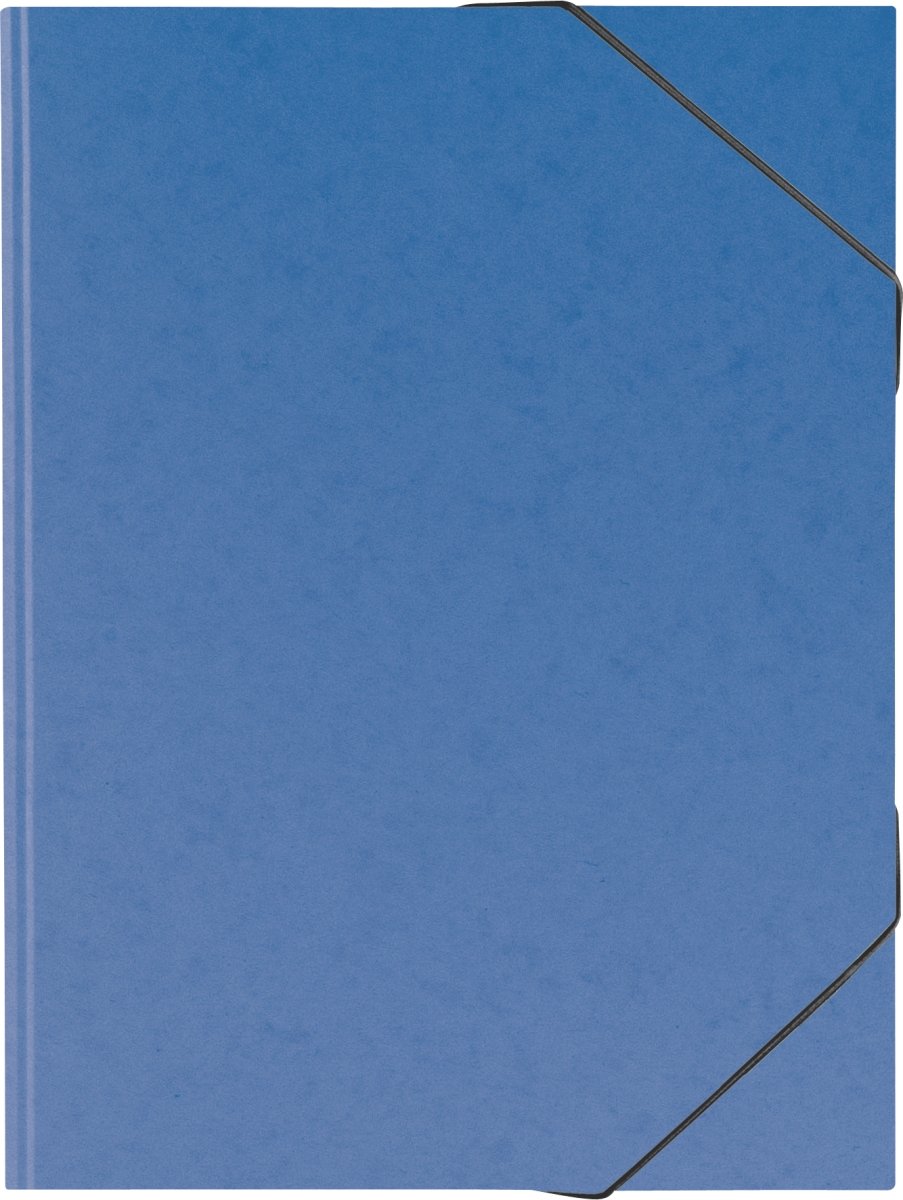 brunnen-fact-plus-sammelmappe-a3-karton-gummizug-blau image 1