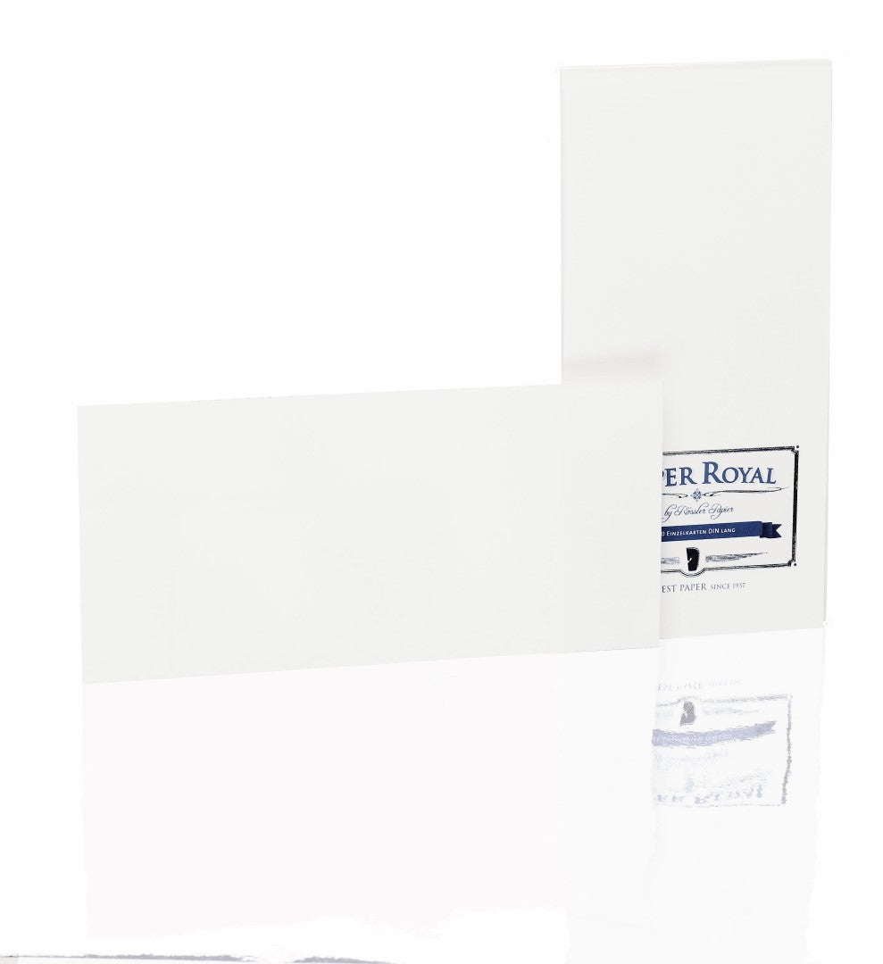 r-ssler-paper-royal-karte-gerippt-din-lang-20-st-ck-wei image 1