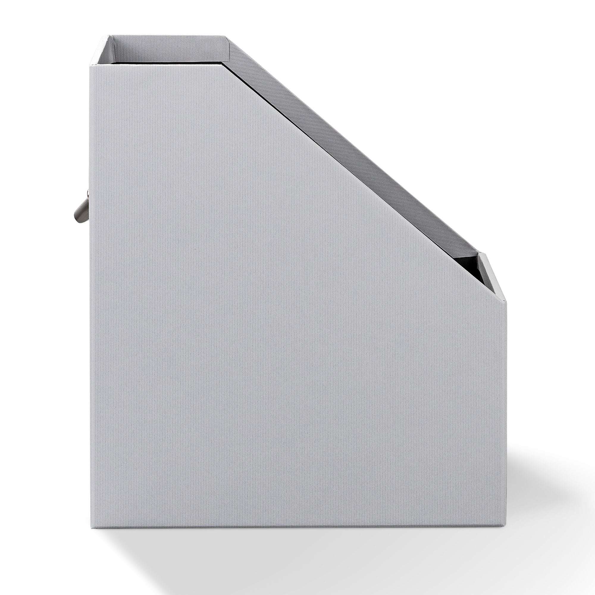r-ssler-s-o-h-o-stehsammler-a4-mit-griff-stone-grau-zeitschriftensammler image 3