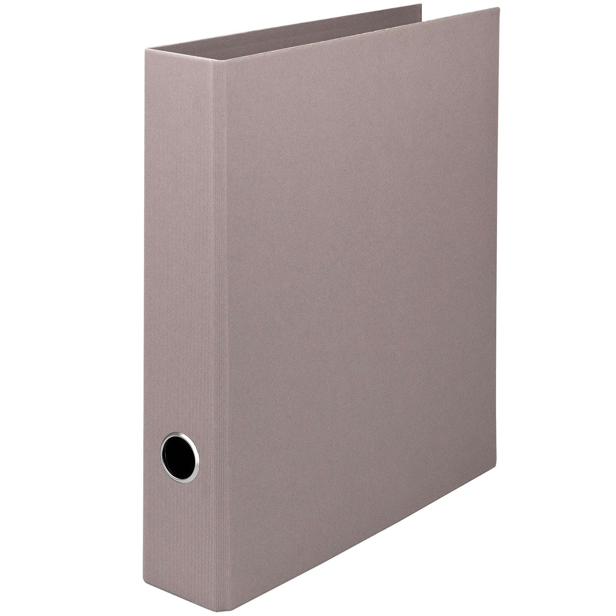 r-ssler-s-o-h-o-ordner-schmal-a4-5-cm-mit-rippenpr-gung-taupe image 1