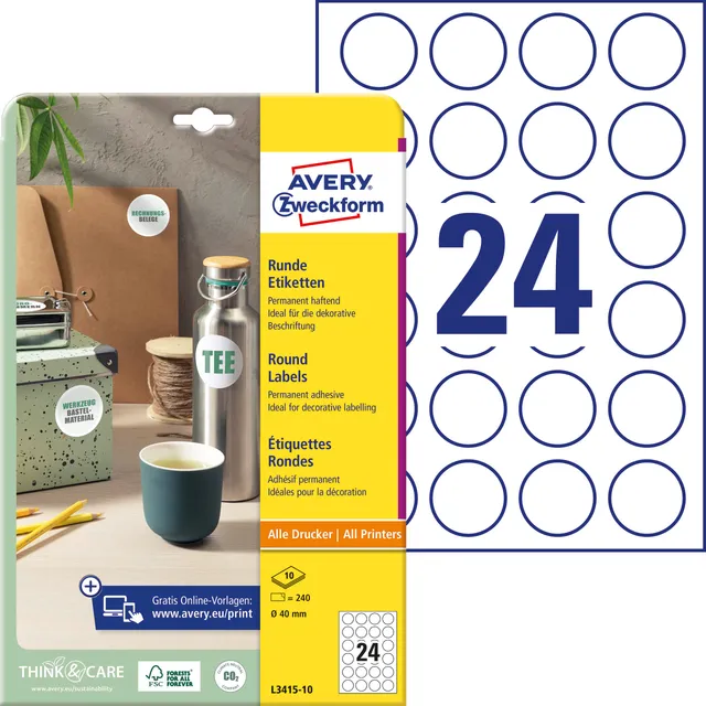 avery-zweckform-l3415-10-runde-etiketten-40-mm-wei-240-aufkleber image 1