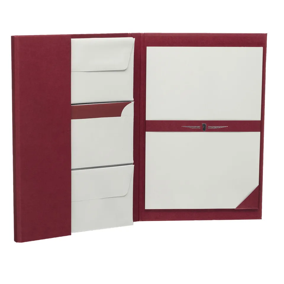 r-ssler-paperado-briefpapier-mappe-a4-25-blatt-umschlag-rot image 1