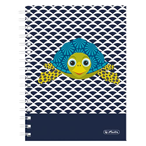 herlitz-spiralboutiquebuch-a5-kariert-cute-animals-turtle-100-blatt image 2
