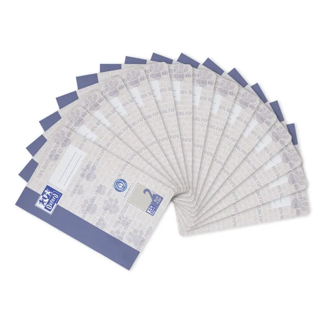 oxford-schulheft-a5-recycling-lineatur-2-liniert-16-blatt-15-st-ck image 1