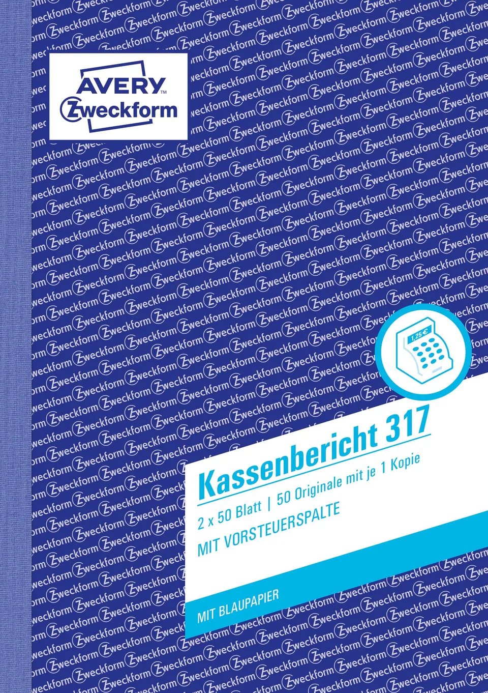 avery-zweckform-317-kassenbericht-a5-wei-gelb-2x50-blatt image 1