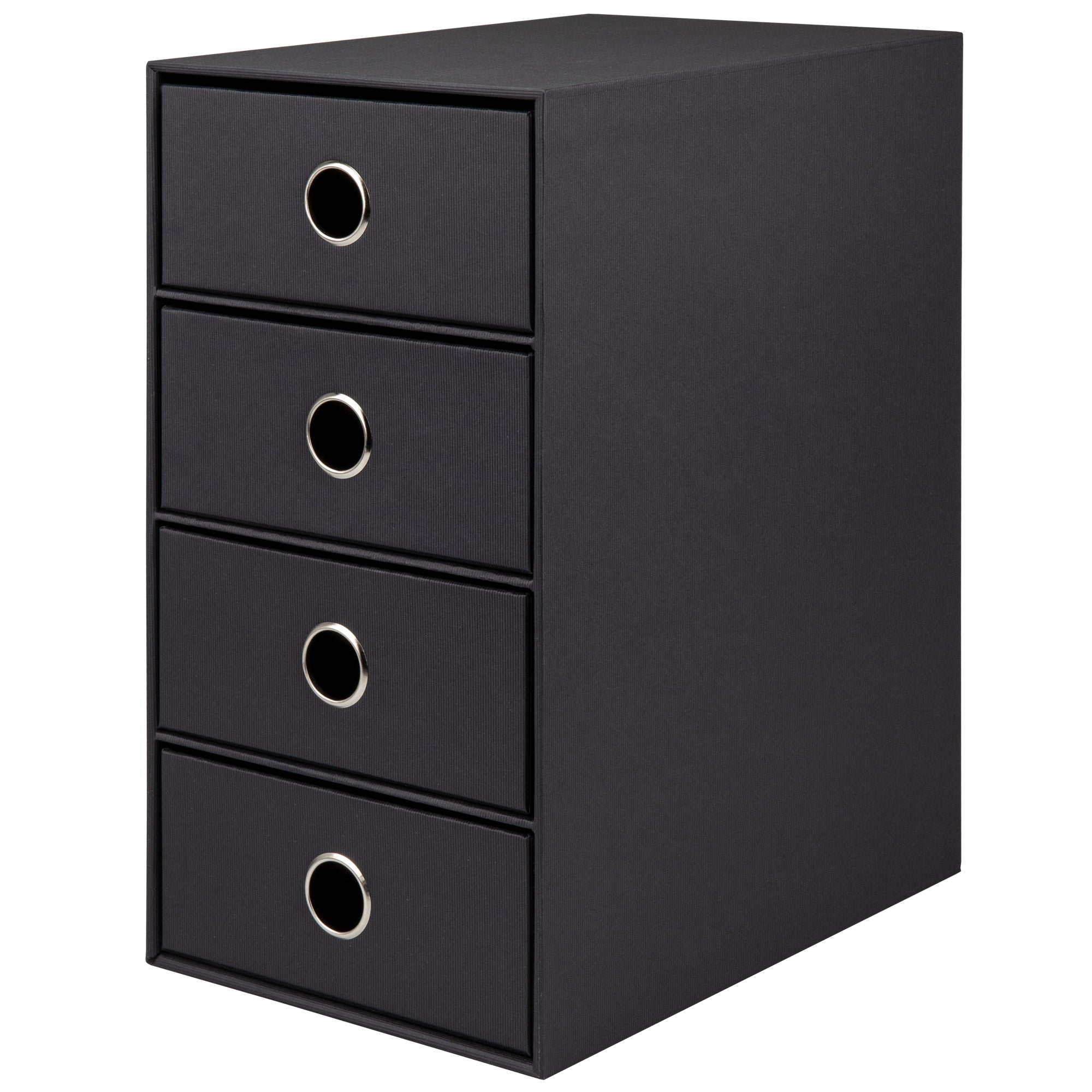 r-ssler-s-o-h-o-schubladenbox-a5-din-lang-4-f-cher-schwarz image 1