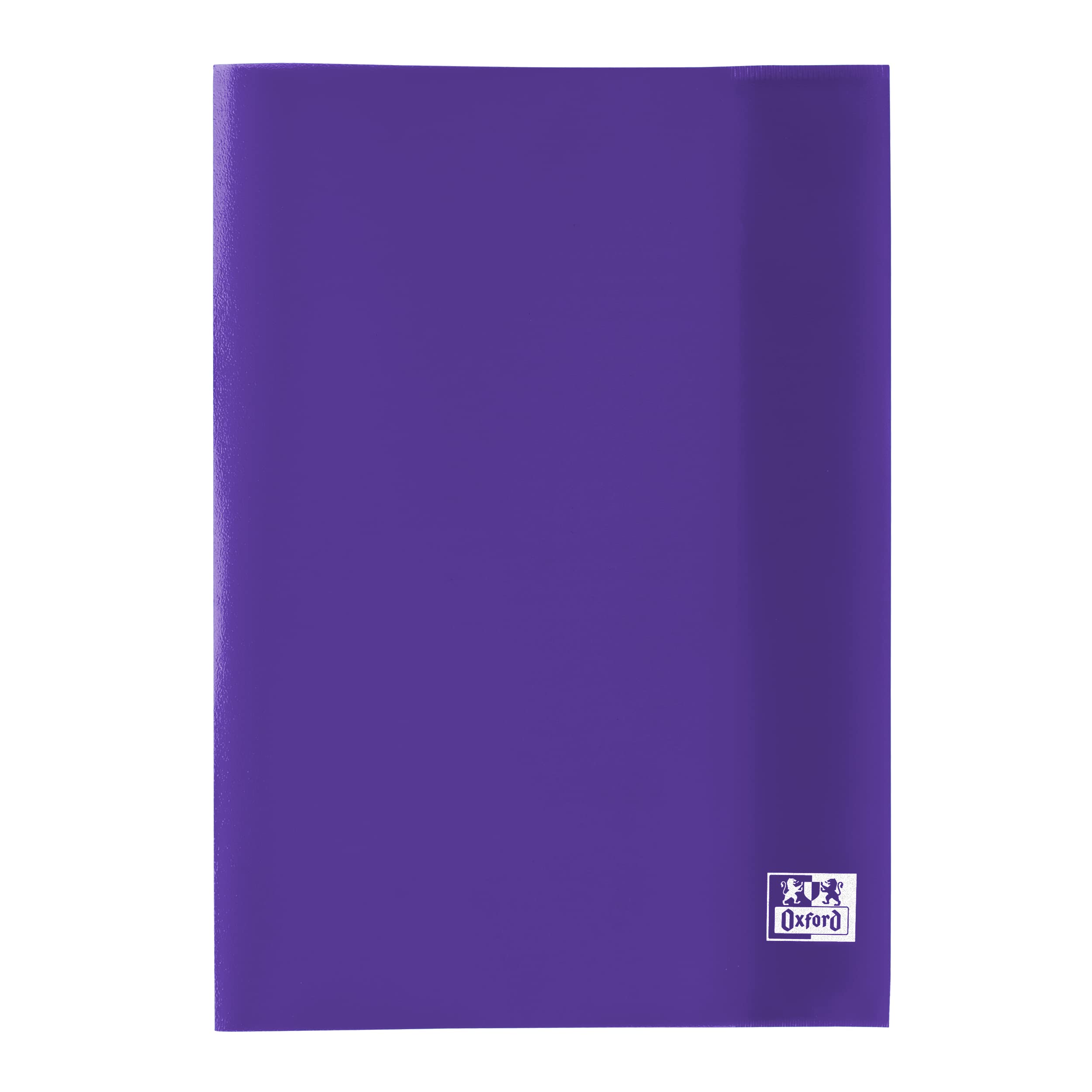 oxford-heftumschlag-a5-kunststoff-transparent-violett-25-st-ck image 2