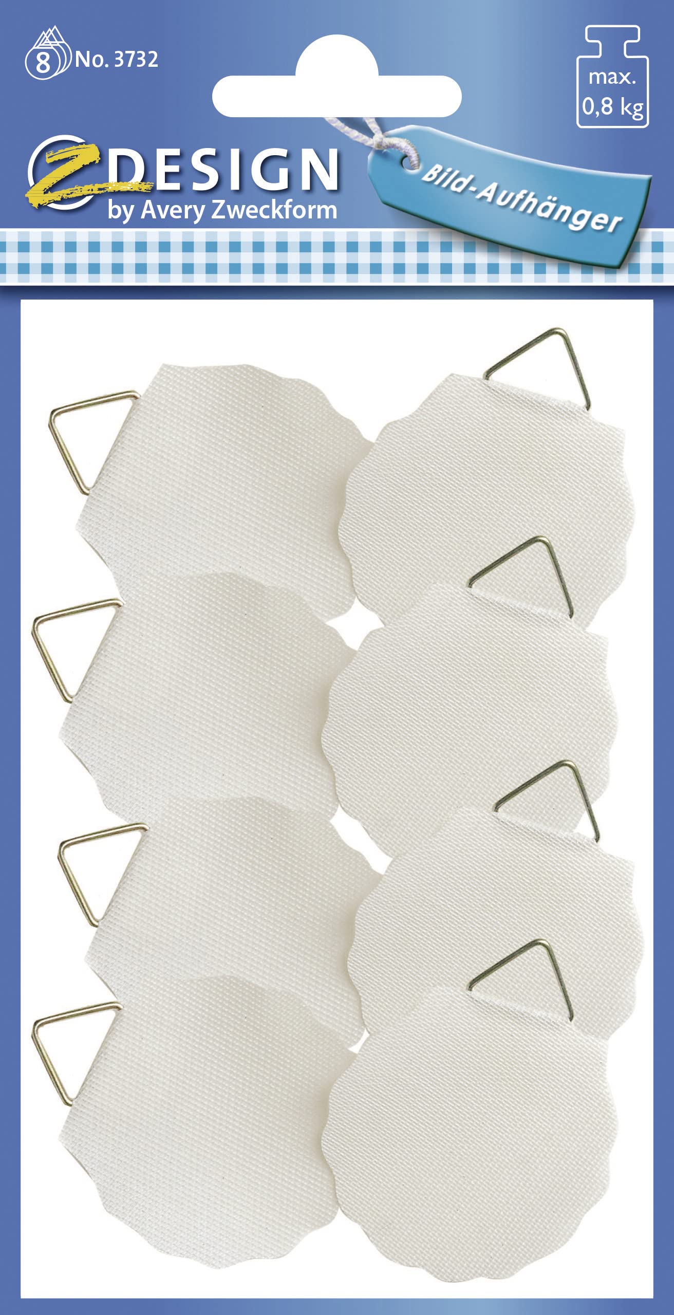 avery-zweckform-3732-bildaufh-nger-selbstklebend-30-mm-8-st-ck image 1