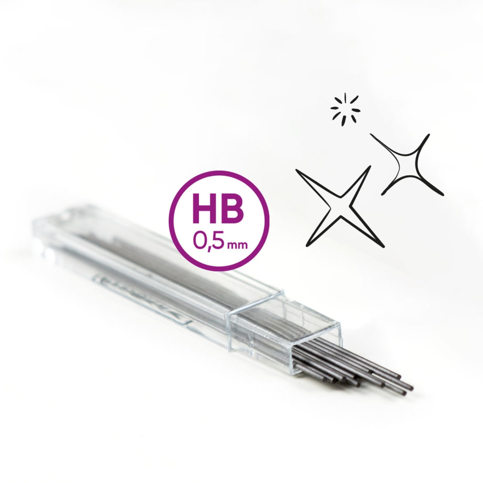 kores-druckbleistift-minen-0-5mm-hb-ersatzminen-feinmine image 2