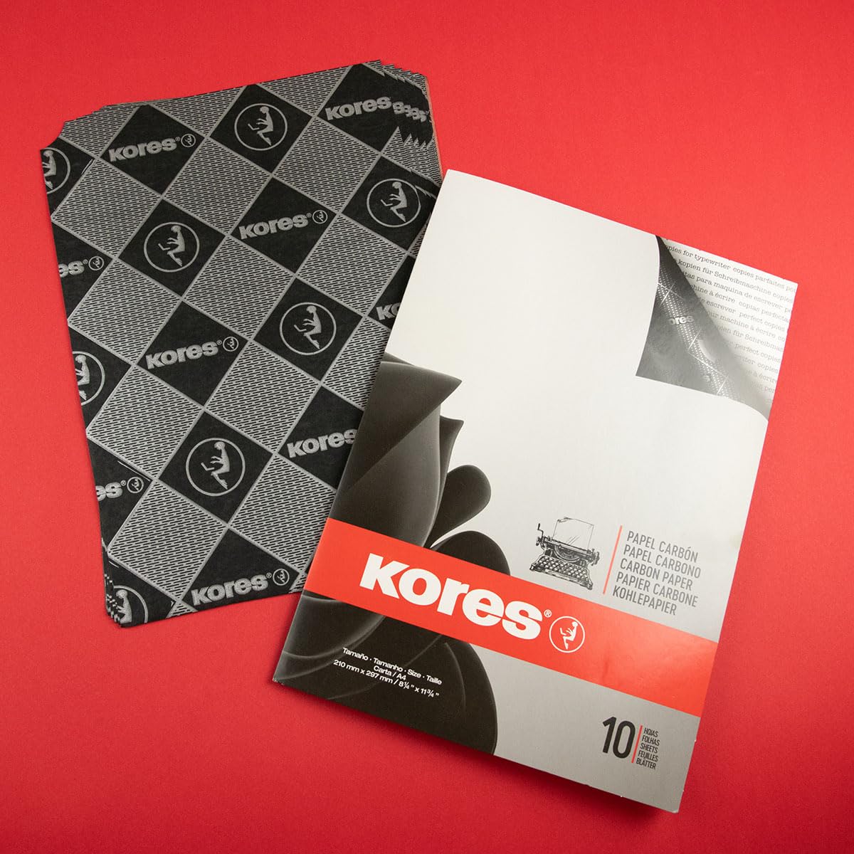 kores-kohlepapier-schwarz-din-a4-10-blatt-wiederverwendbar image 8