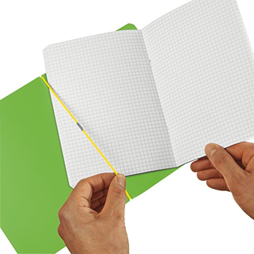 herlitz-notizheft-my-book-a5-liniert-40-blatt-hellgr-n-mit-pp-cover-und-gummiban image 6