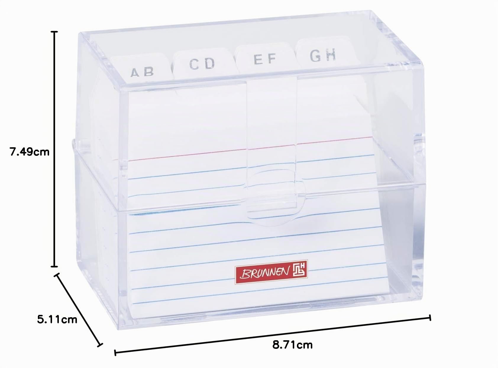 brunnen-karteibox-a8-gef-llt-transparent image 3