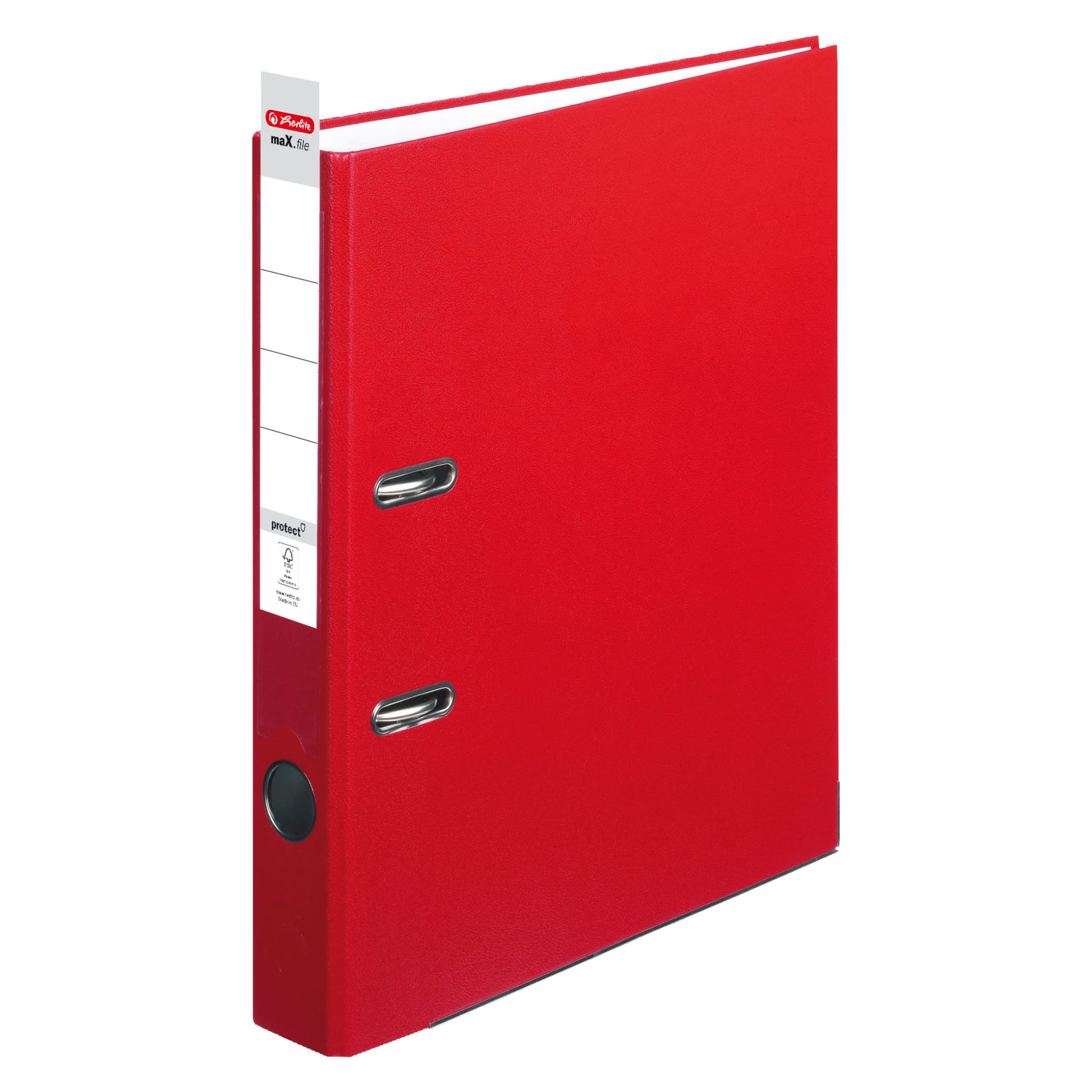 herlitz-max-file-protect-ordner-a4-5-cm-rot-25-st-ck-mit-einsteckr-ckenschild image 3