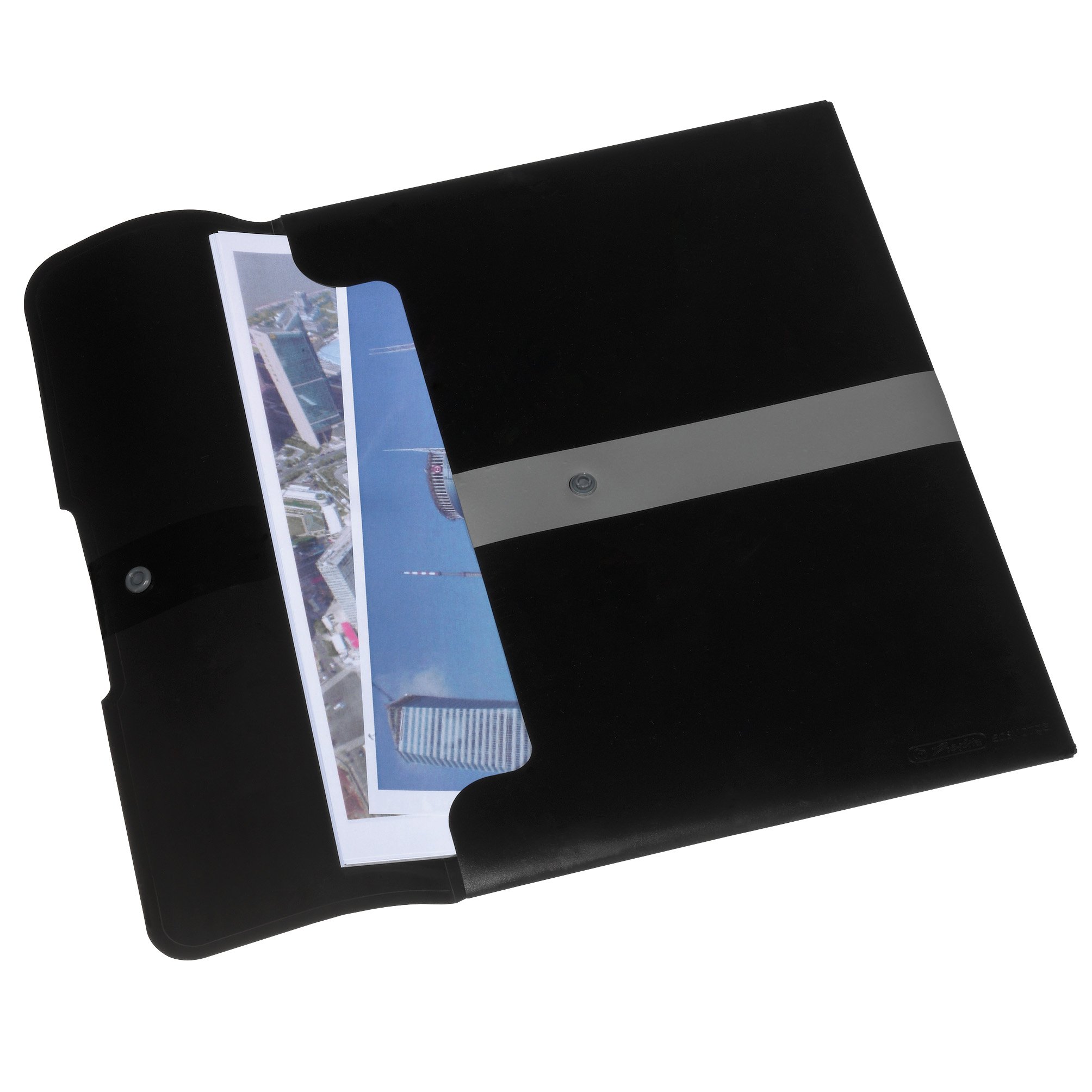 herlitz-11206695-dokumententasche-pp-a4-schwarz-6er-pack image 2