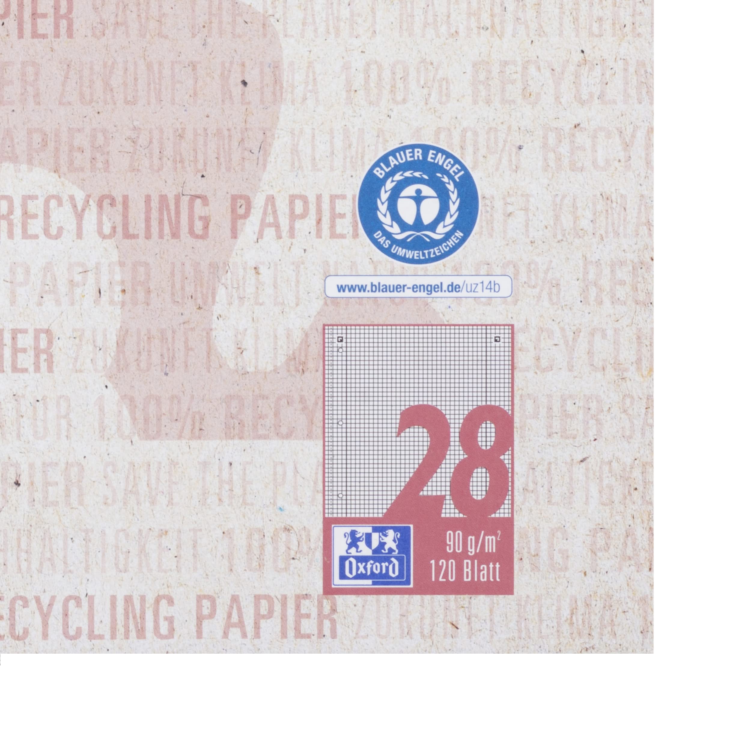 oxford-recycling-collegeblock-a4-kariert-mit-rand-lineatur-28-120-blatt-5-st-ck image 6