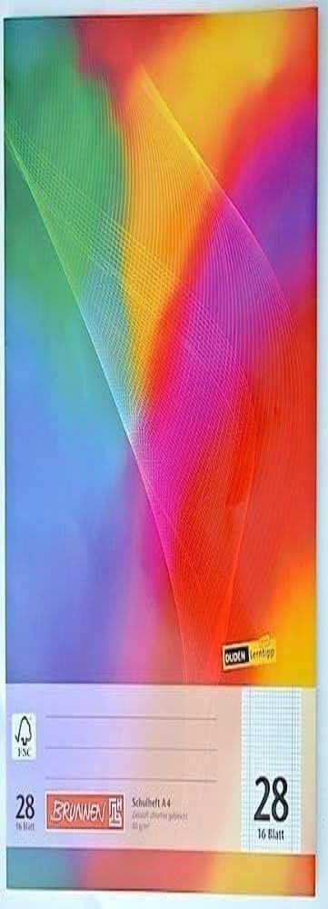 brunnen-schulheft-a4-16-blatt-liniert-lineatur-25-mit-rand-10-st-ck image 4