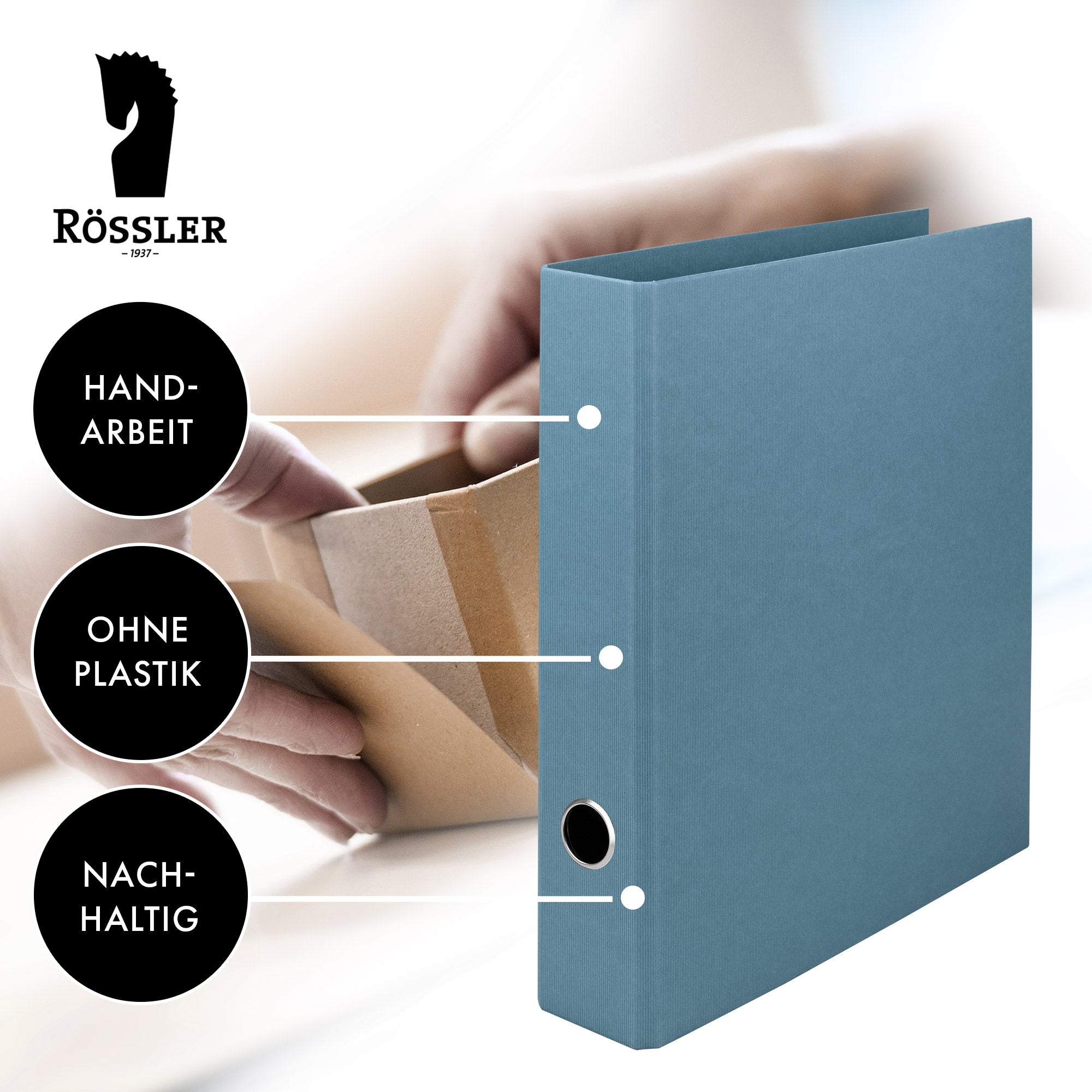 r-ssler-s-o-h-o-ordner-schmal-a4-5cm-rippenpr-gung-opal image 3
