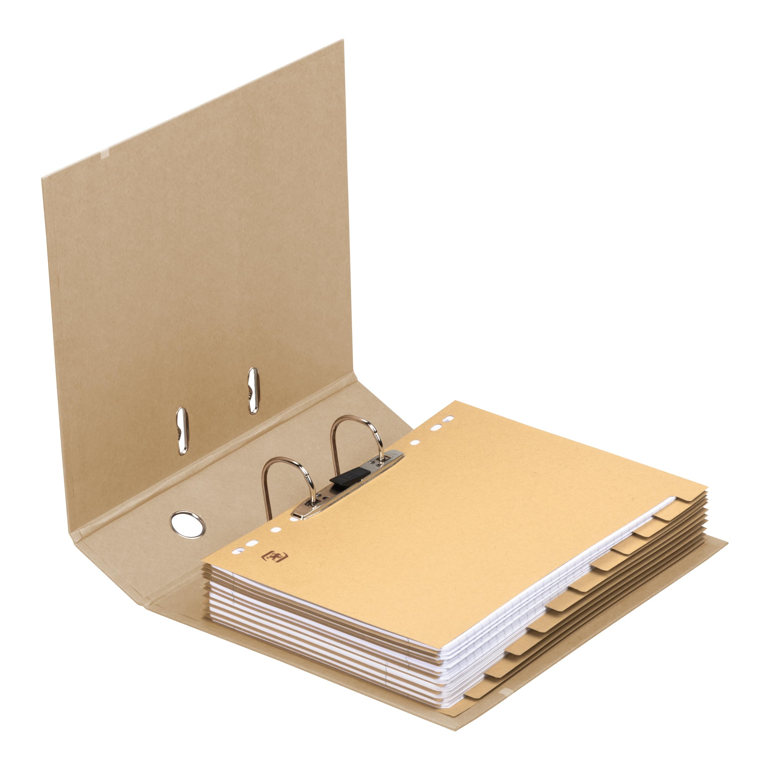 oxford-ordner-a4-breit-8-cm-r-cken-umwelt-papier-beige-10-st-ck image 7