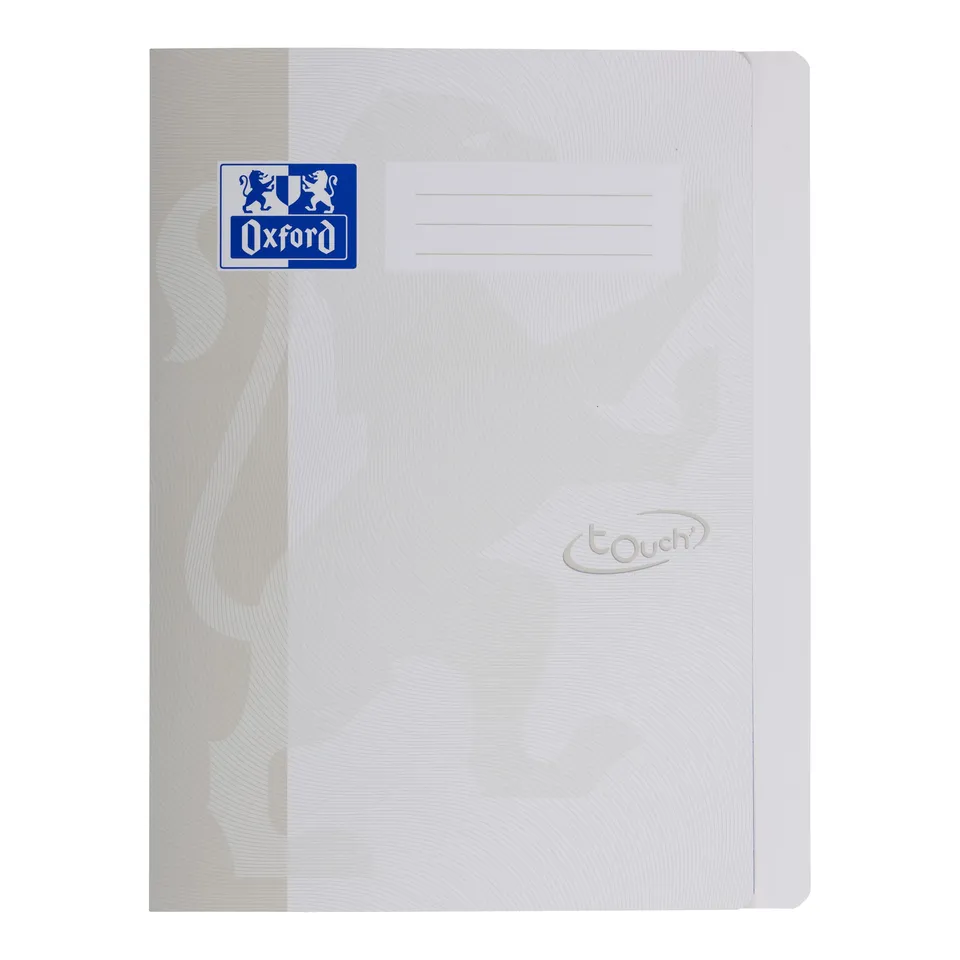 oxford-schnellhefter-a4-karton-soft-touch-wei-1-st-ck image 1