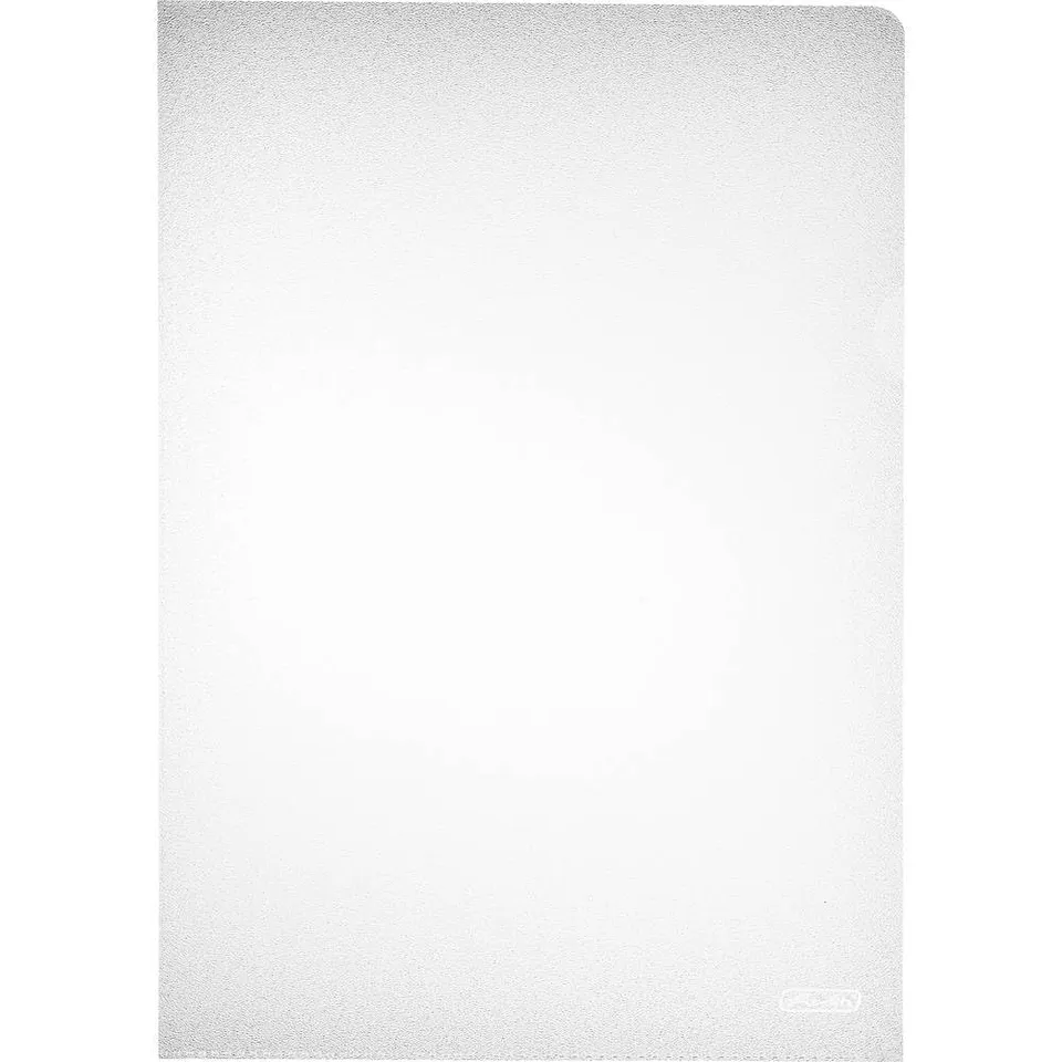 herlitz-aktenh-lle-a4-eco-genarbt-transparent-100-st-ck image 1