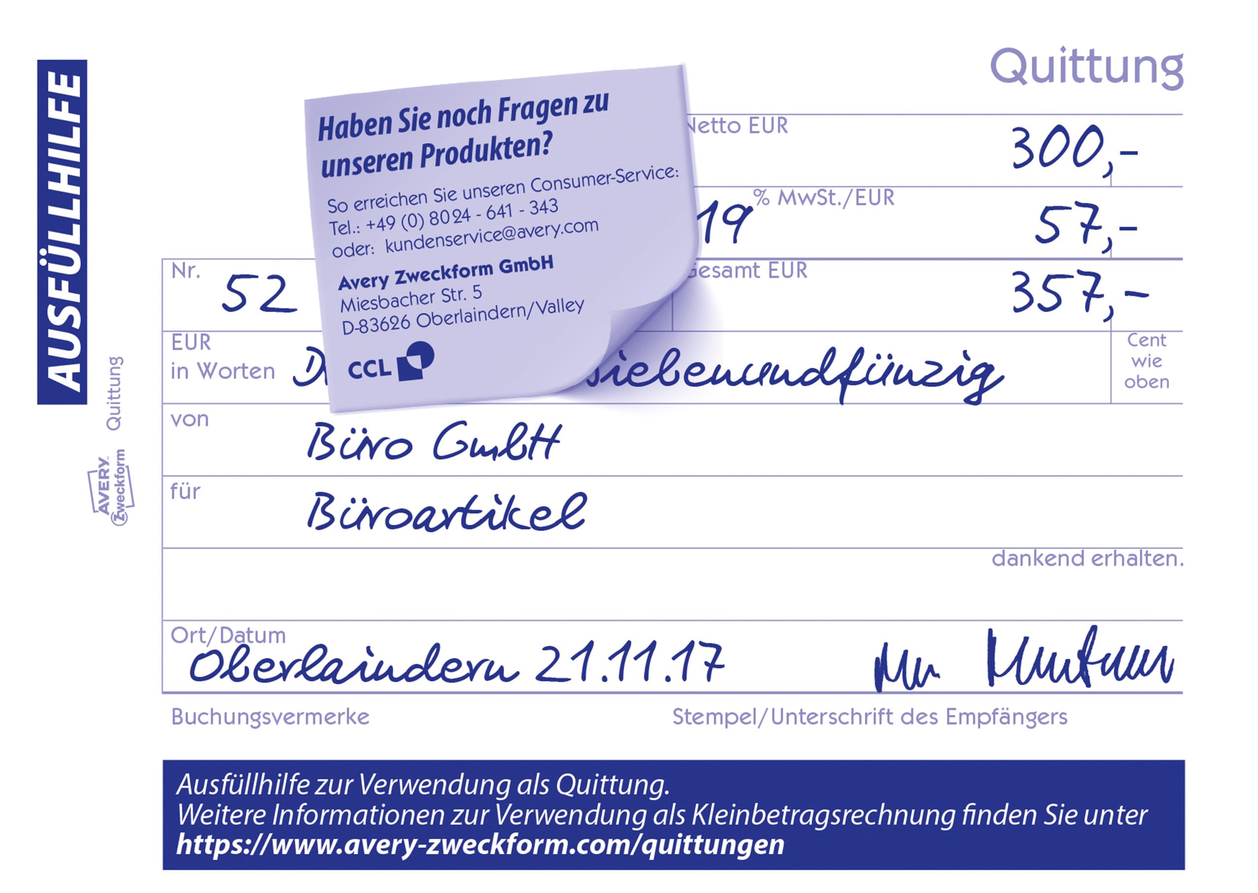 avery-zweckform-1250-quittungsblock-a6-quer-100-blatt-mit-blaupapier image 4