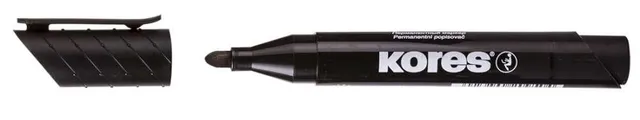 kores-xp1-permanentmarker-rundspitze-3-mm-schwarz-1-st-ck-blister image 1