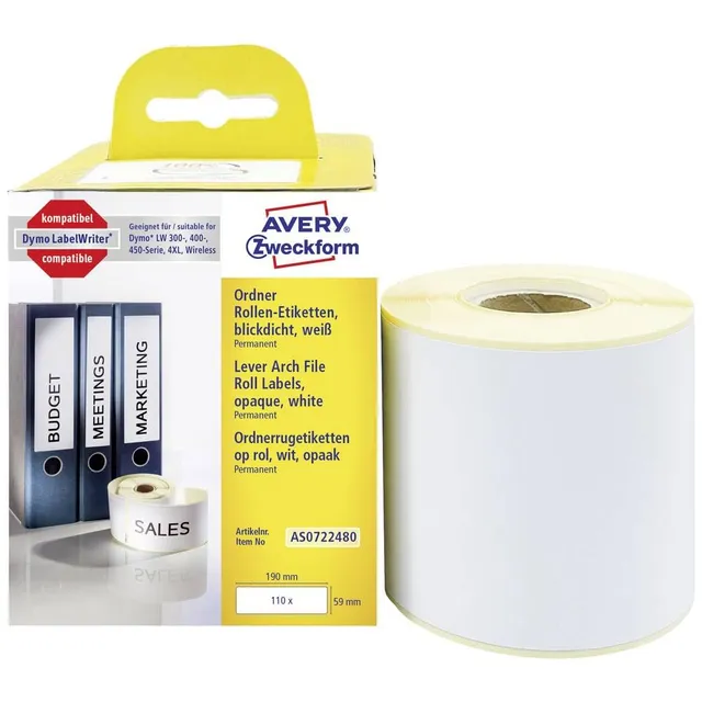 avery-zweckform-as0722480-ordneretiketten-breit-59x190-mm-f-r-dymo-labelwriter image 1