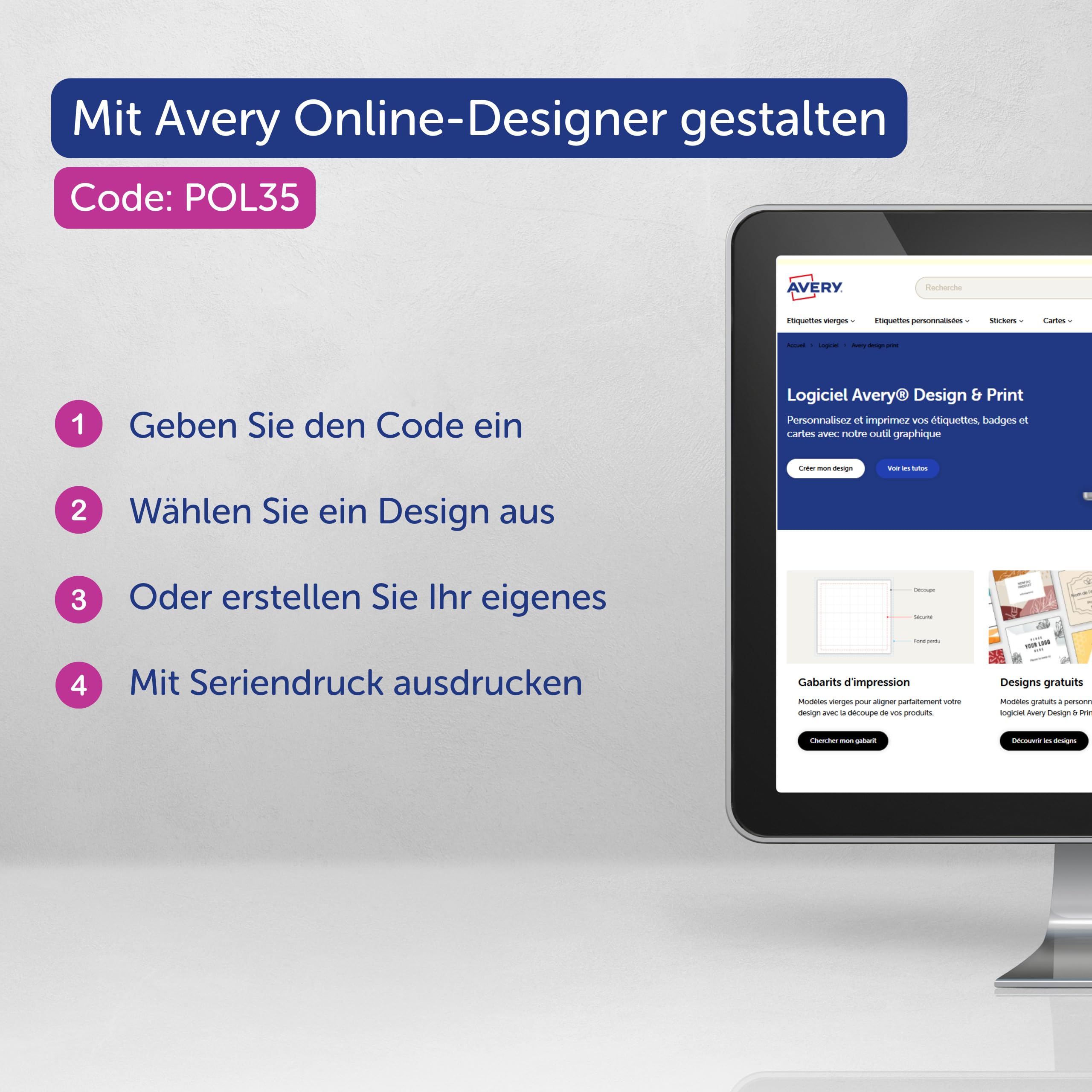 avery-zweckform-dpc7434a-10-einsteckschilder-74x34mm-f-r-polar35-160-st-ck-wei image 8