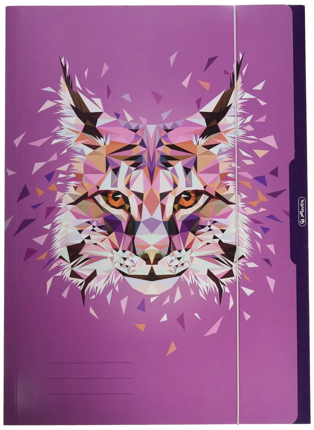 herlitz-sammelmappe-a3-wild-animals-luchs-1-st-ck image 1