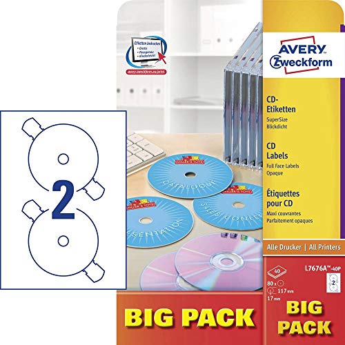 avery-zweckform-l7676a-40p-cd-etiketten-supersize-117-mm-80-aufkleber-40-blatt-w image 7