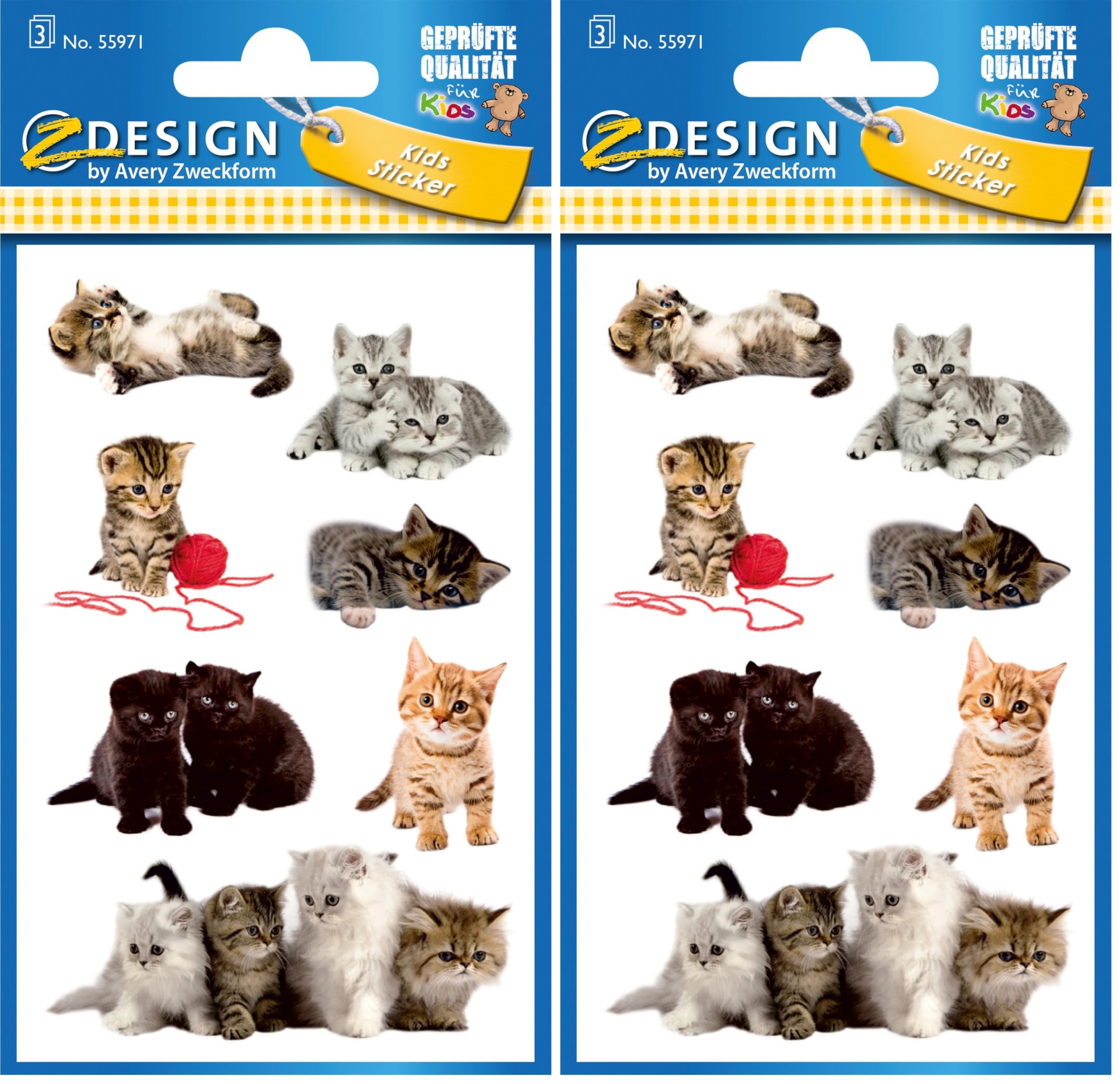 avery-zweckform-z-design-53574-kinder-sticker-katzen-36-aufkleber image 8