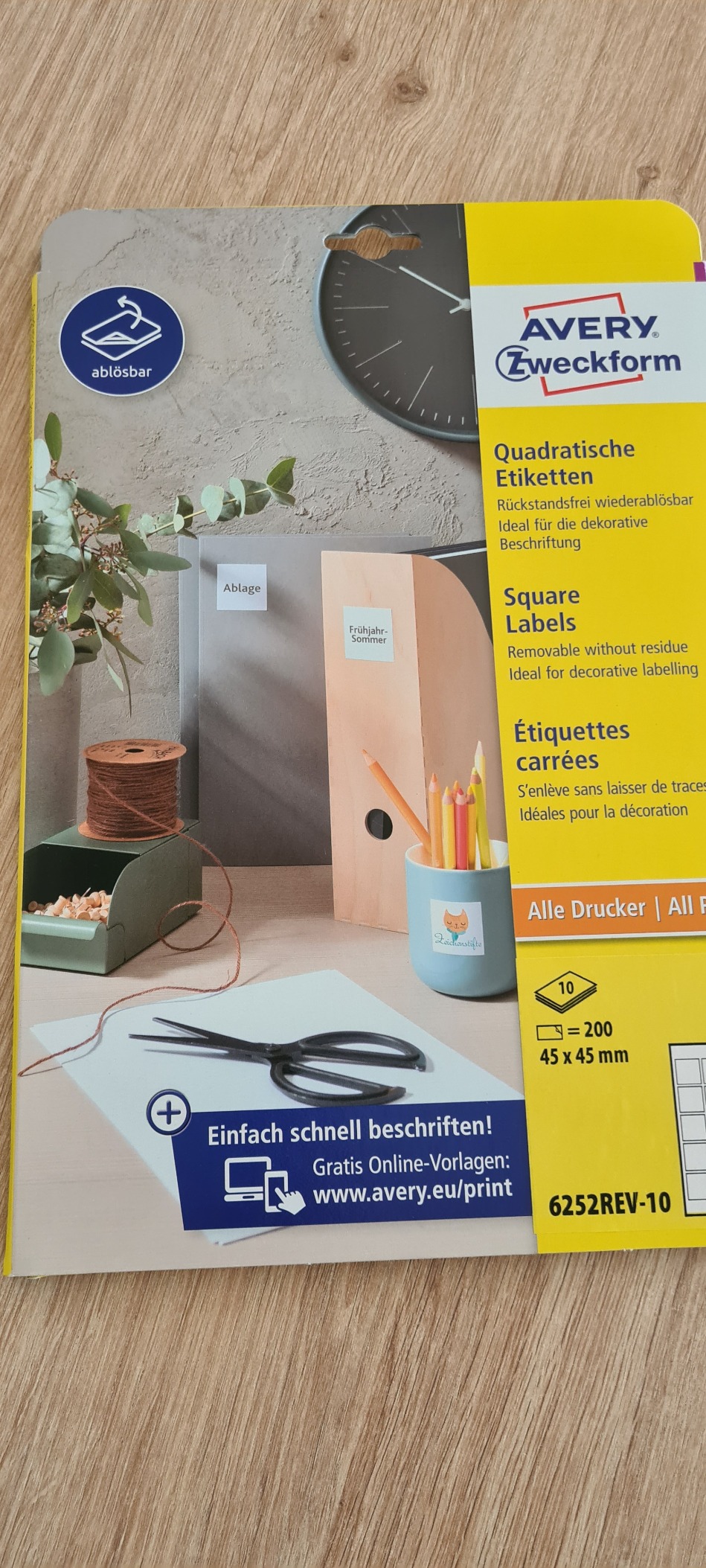 Praktisch für Kindergarten und Schule