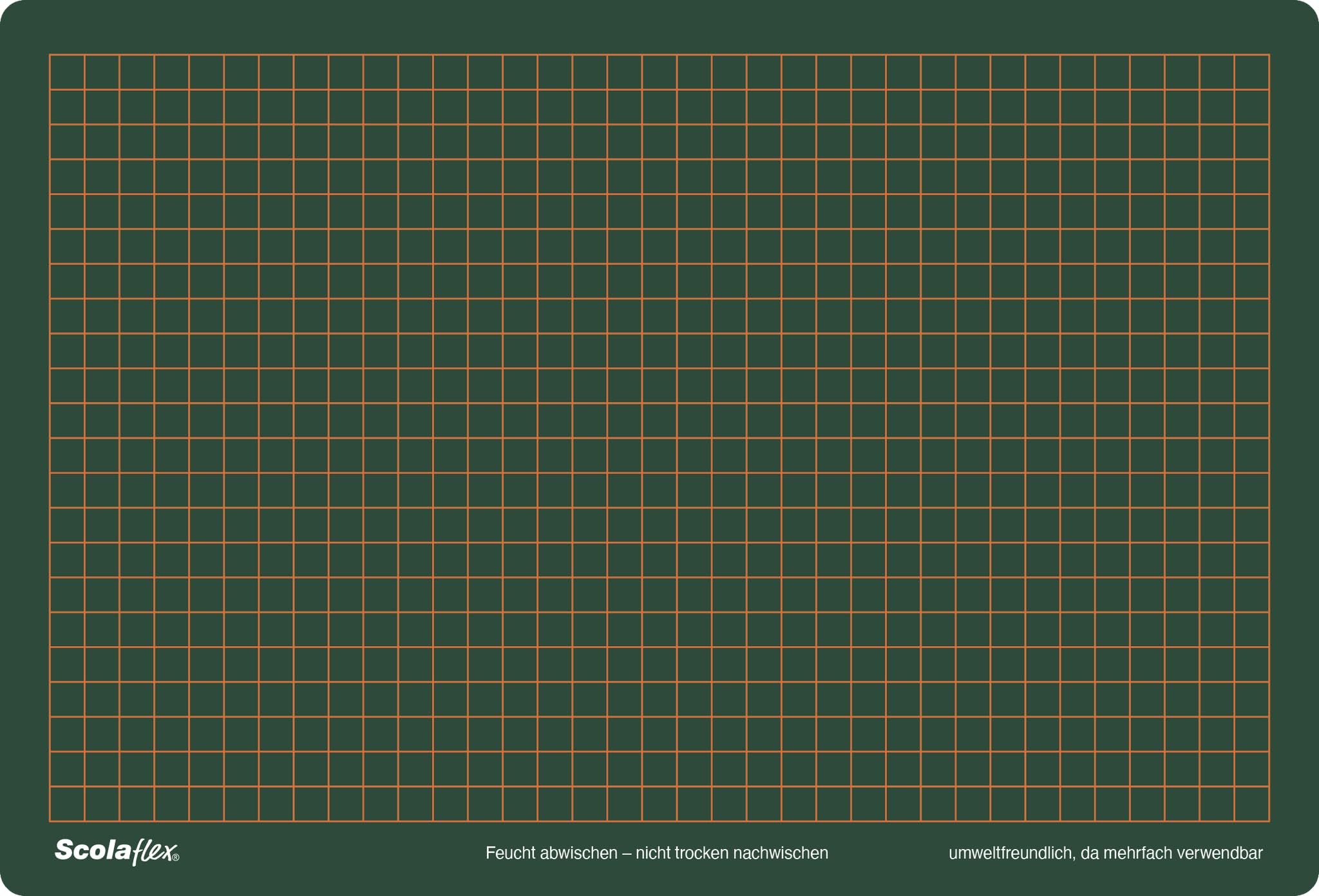 brunnen-scolaflex-schreibtafel-a0-beidseitig-gr-n-lineatur-und-kariert image 3