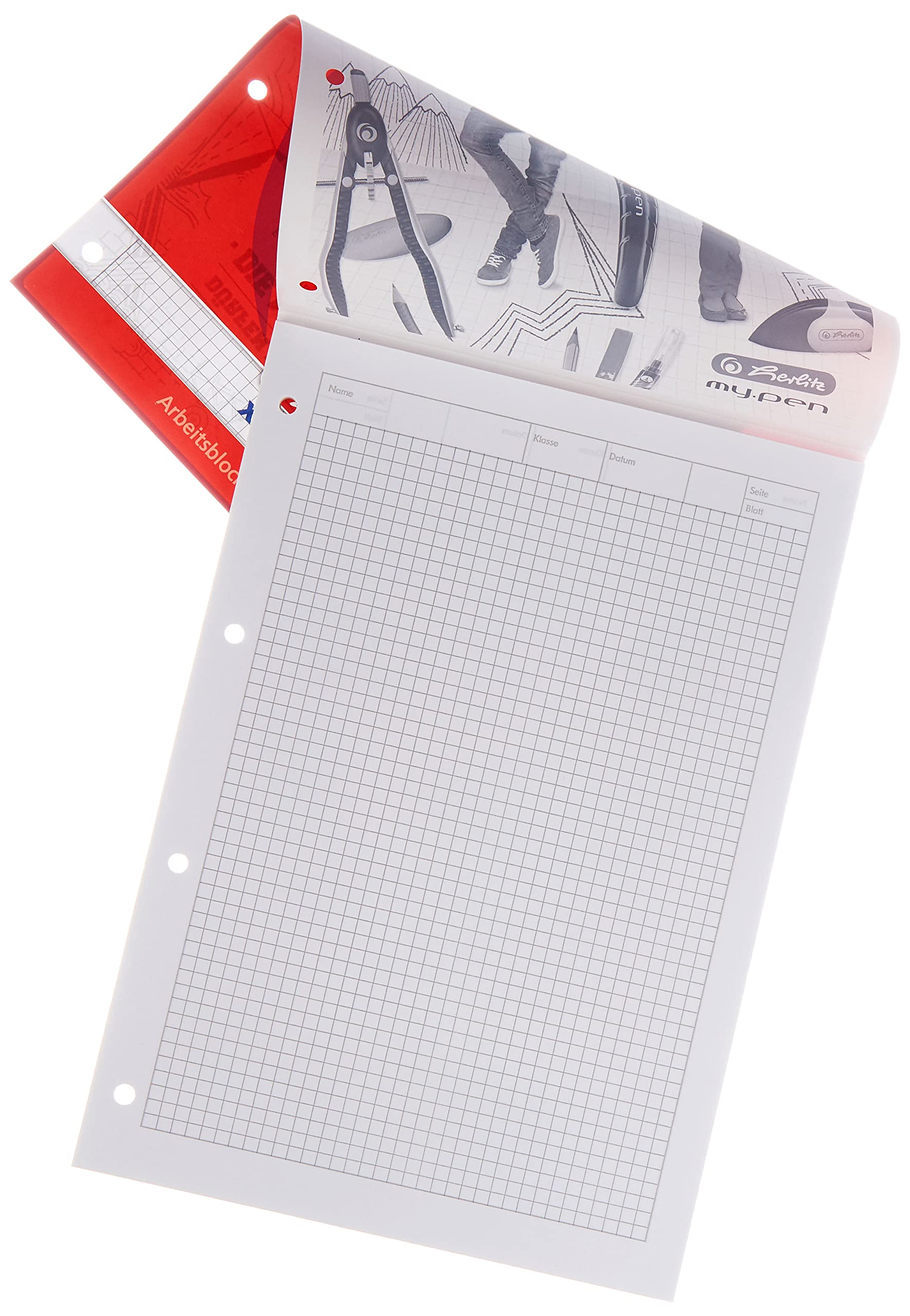 herlitz-arbeitsblock-x-book-a4-kariert-sonderlineatur-mit-beschriftungsfeldern-5 image 3
