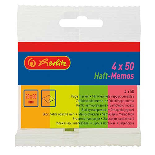 herlitz-haft-notizen-20-x-50-mm-neon-4-x-50-blatt-selbstklebend image 2